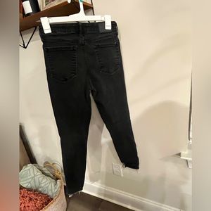Lucky Brand, black, size 27, Ava super skinny jean